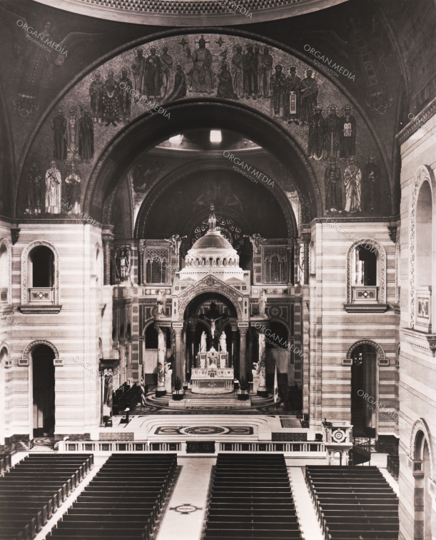 The St. Louis Cathedral at the time of the recording.